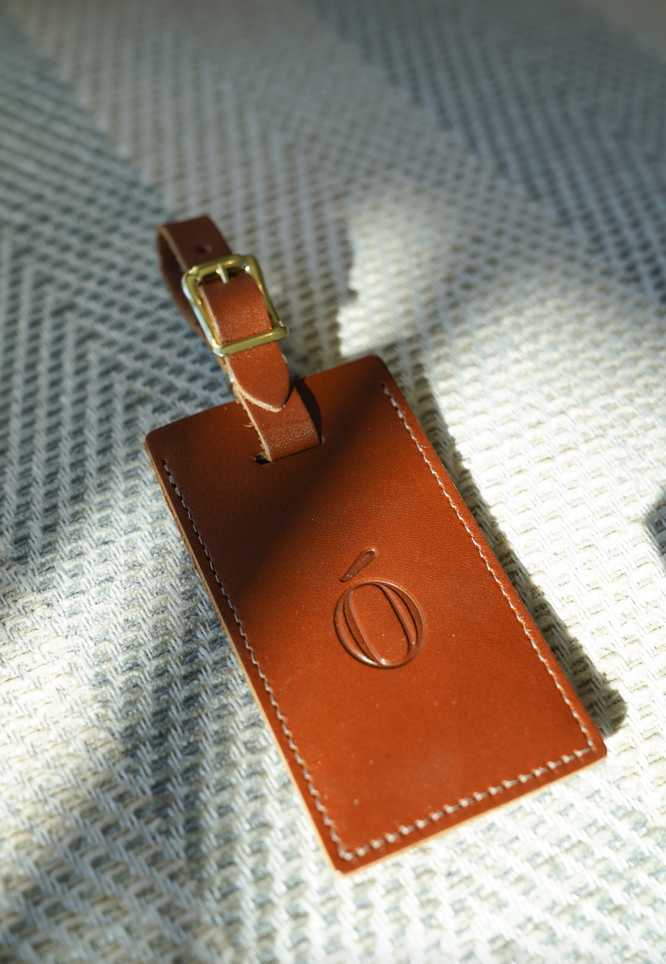 Leather Luggage Tag