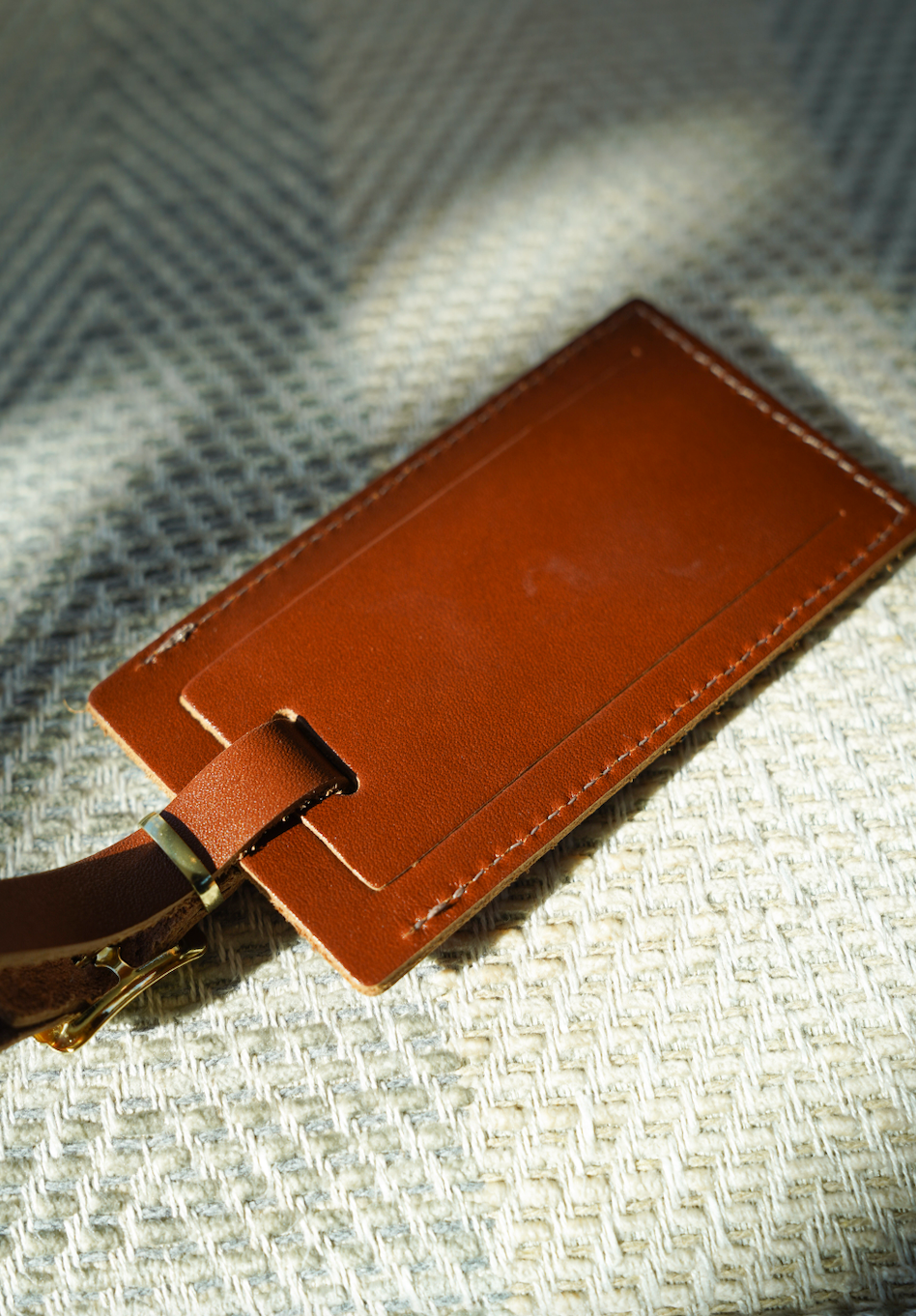 Leather Luggage Tag